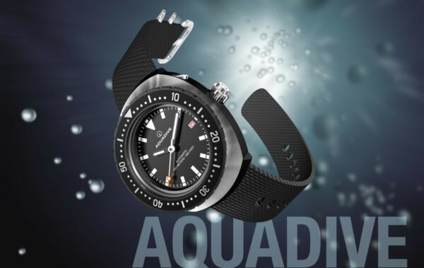 NOS AQUADIVE Model 77 AS automatic on NATO and rubber strap