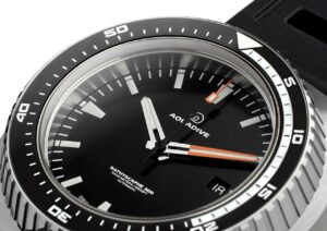 AQUADIVE Bathyscaphe 300 stainless steel on isofrane rubber