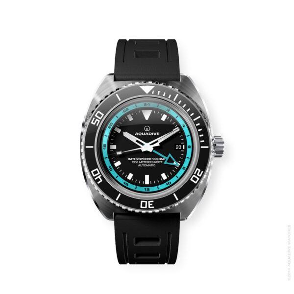 AQUADIVE Bathysphere 100GMT turquoise